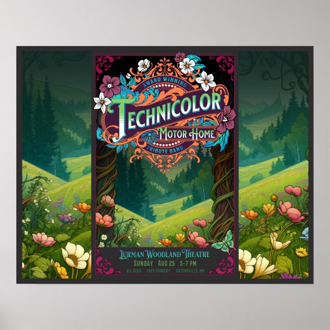 Affiche Forêt TMH Lurman 16 x 20 (Devant)