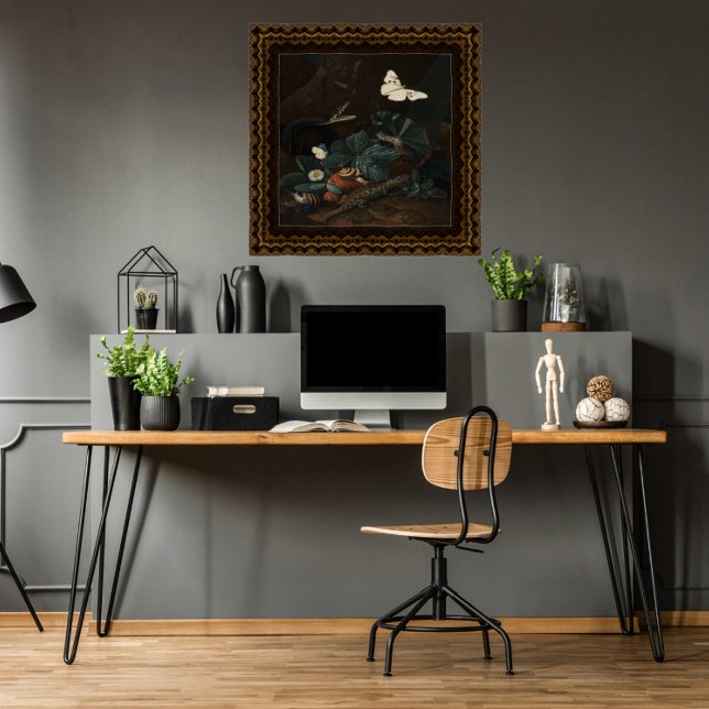 Affiche Forêt vintage Durée (Créateur téléchargé)