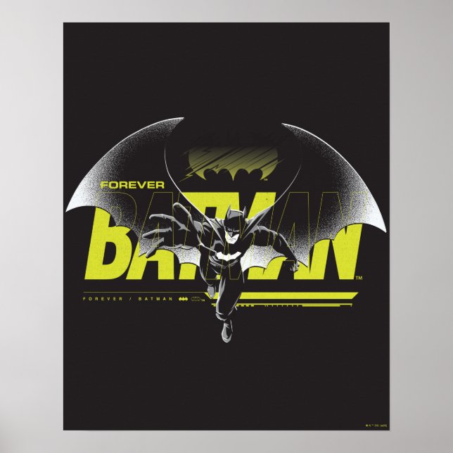 Affiche Forever Batman Atteindre Graphisme (Devant)