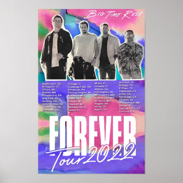 Affiche Forever Tour 2022 (Option 2) (Devant)