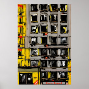 Affiche Forever Trapped - Un Imaginaire d'IA déplaisant