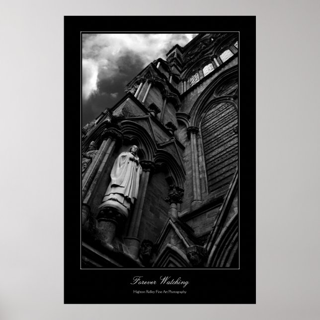 Affiche Forever Watching, style galerie d'art (Devant)