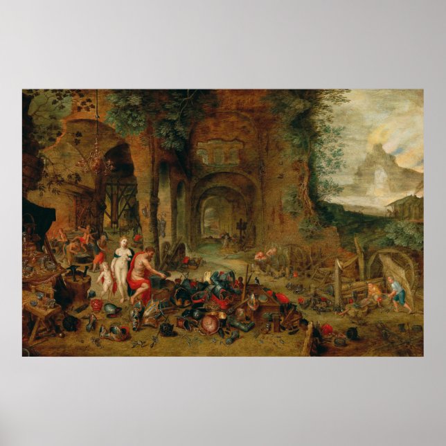 Affiche Forge du Vulcan (Devant)