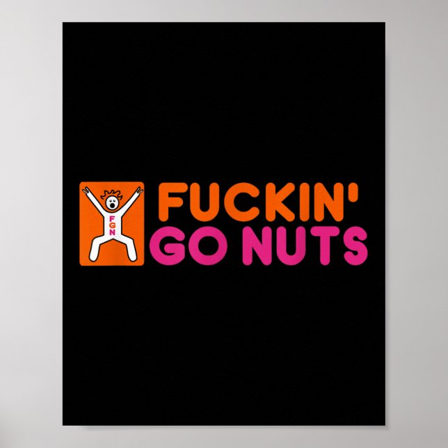 Affiche Forin Go Nuts, Drôle, Silly, Sauvage, S'Amuser, Pa (Devant)