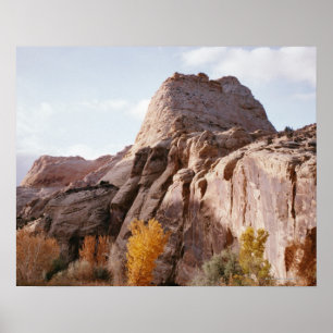 Affiche Formation de roche, parc national de récif de