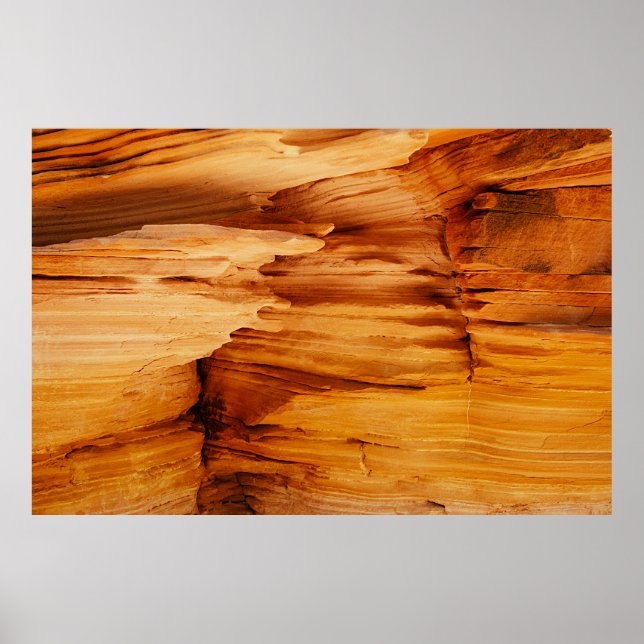 Affiche formation de roches Brown (Devant)