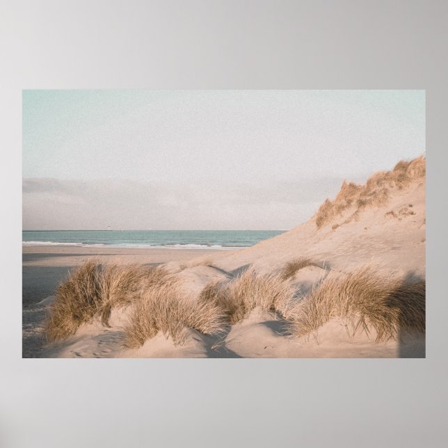 AFFICHE FORMATION DE ROCHES SUR LA PLAGE (Devant)