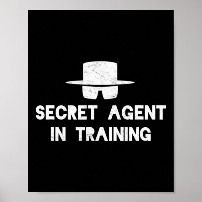 Affiche Formation des agents secrets Costume d'Halloween A (Devant)
