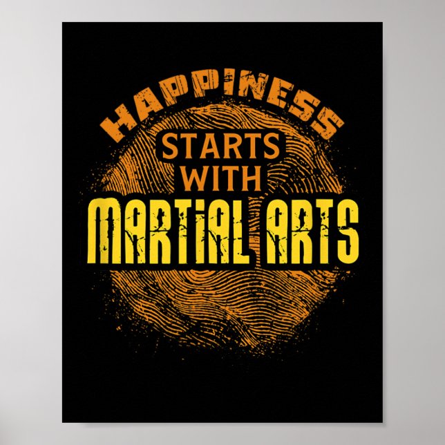 Affiche Formation des mixed martial art Judo Karate Boxe M (Devant)