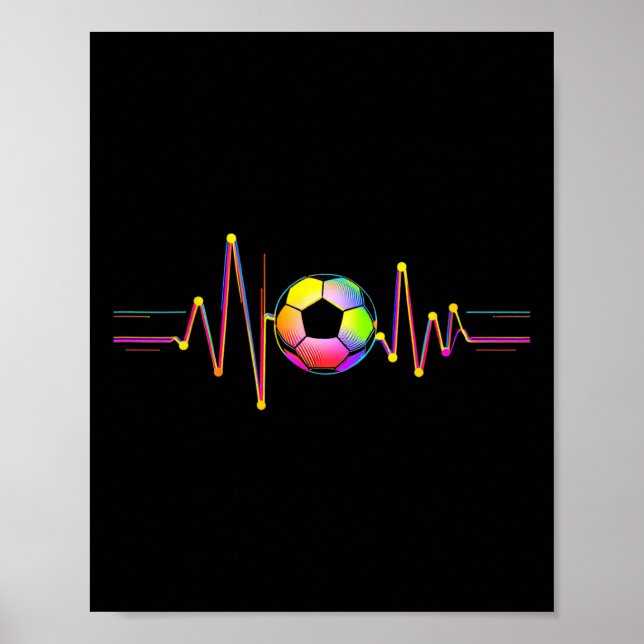 Affiche Forme d'onde Ll de Soccer  (Devant)