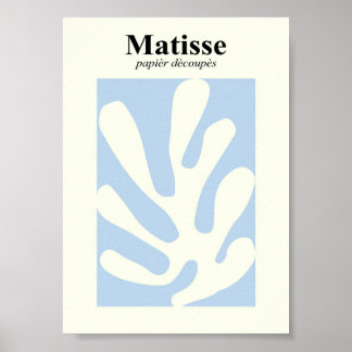 Affiche Forme inspirée de Matisse