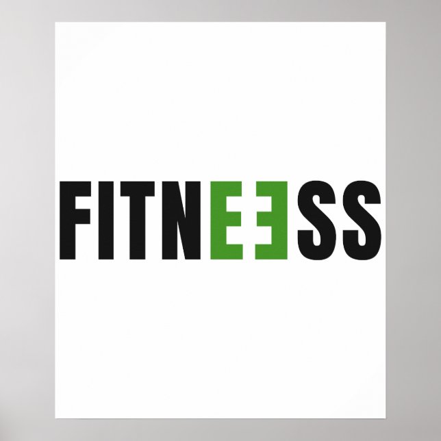 Affiche Forme physique - Force - Vie de salle de sport - F (Devant)