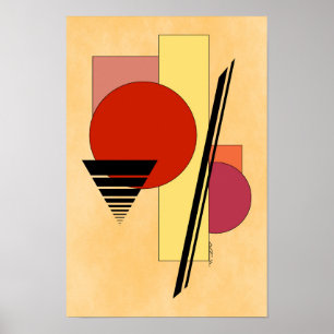 Affiche Formes Abstraites