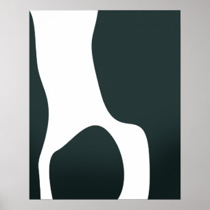 Affiche Formes abstraites minimalistes