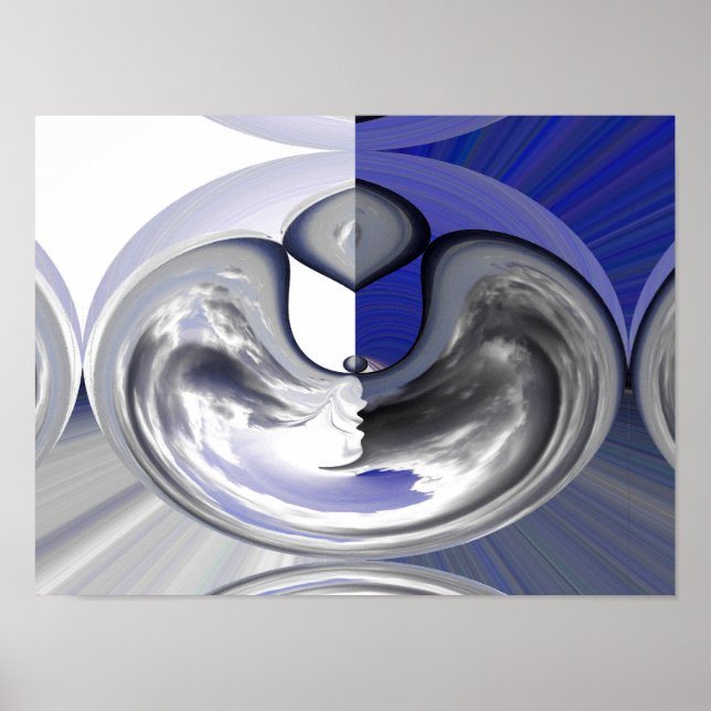 Affiche Formes Cloud (Devant)