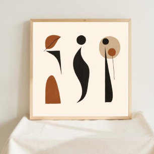 Affiche Formes d'équilibre organique