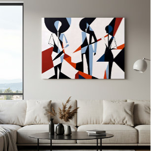 Affiche Formes en dialogue