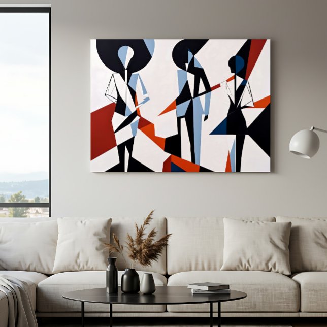 Affiche Formes en dialogue (Créateur téléchargé)