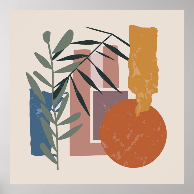 Affiche Formes Et Étapes patinées (Devant)