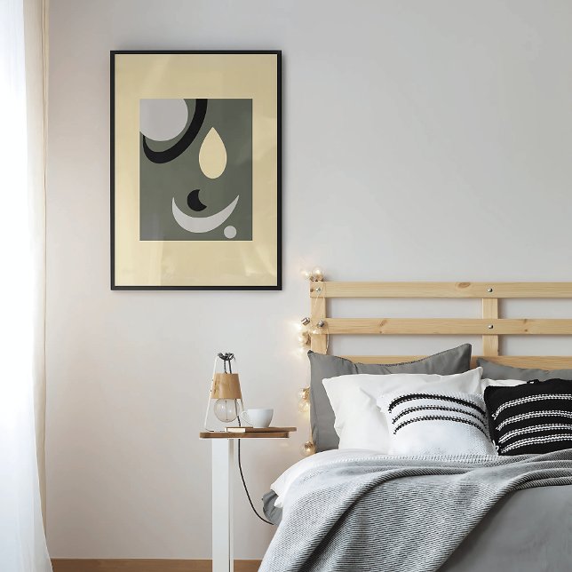 Affiche Formes géométriques Abstraites modernes (Créateur téléchargé)