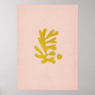 Affiche Formes inspirées de Matisse