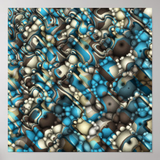 Affiche Formes Macro Abstraites