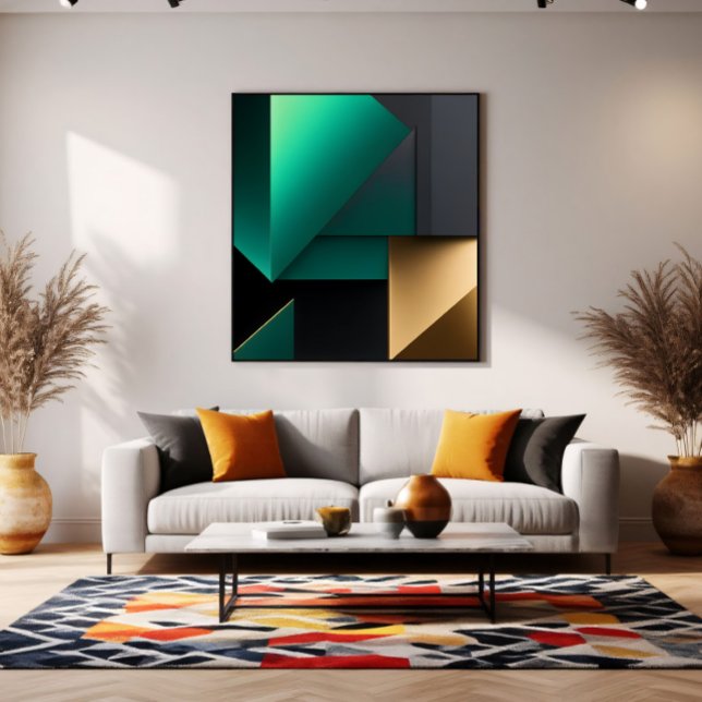 Affiche Formes minimalistes abstraites modernes (Créateur téléchargé)