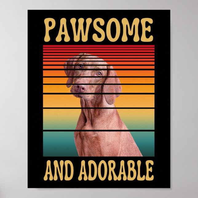 AFFICHE FORMIDABLE ET ADORABLE  (Devant)
