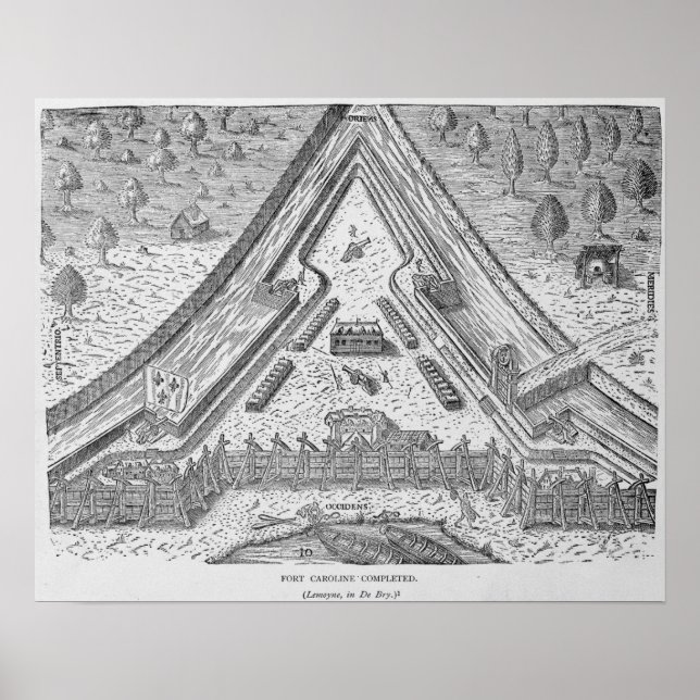 Affiche Fort Caroline Terminé (Devant)