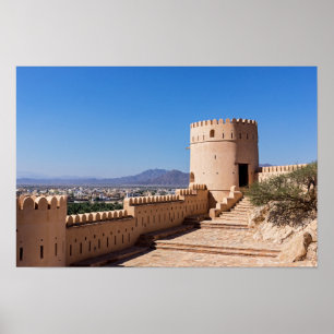 Affiche Fort de Nakhl, Oman