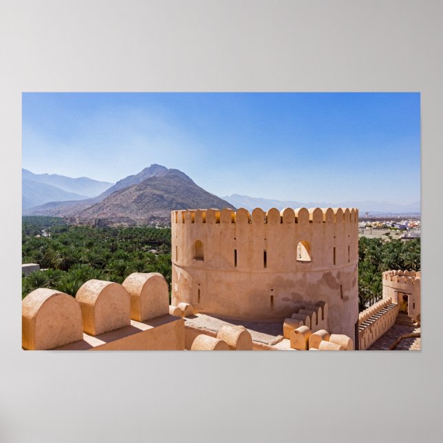 Affiche Fort de Nakhl, Oman (Devant)