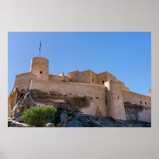 Affiche Fort de Nakhl, Oman (Devant)