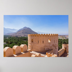 Affiche Fort de Nakhl, Oman