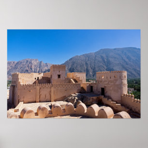 Affiche Fort de Nakhl, Oman