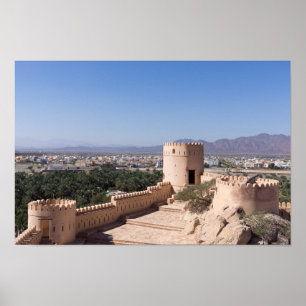 Affiche Fort de Nakhl, Oman