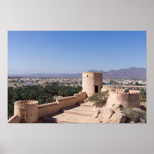 Affiche Fort de Nakhl, Oman (Devant)