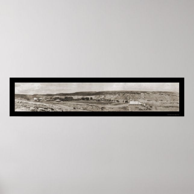 Affiche Fort Defiance AZ Photo 1919 (Devant)