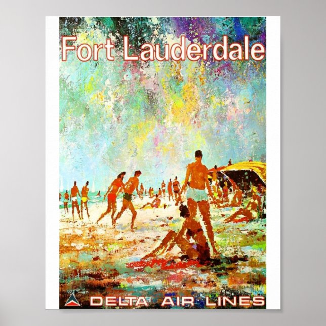 AFFICHE FORT LAUDERDALE (Devant)