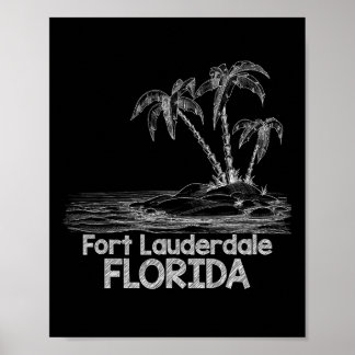 Affiche Fort Lauderdale Family Vacances Cruise Shirt Flori