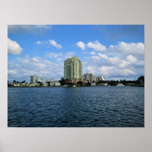 Affiche Fort Lauderdale, Floride (Devant)