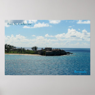 Affiche Fort St. Catherine, Bermudes