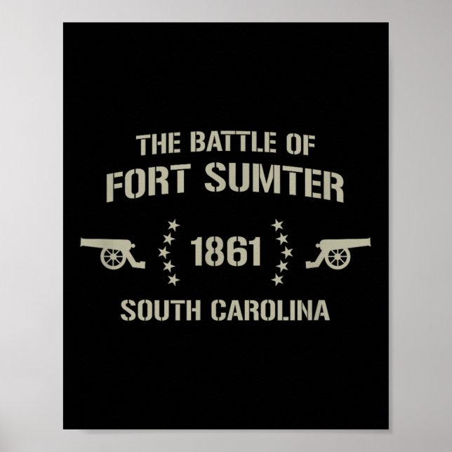 Affiche Fort Sumter (Devant)
