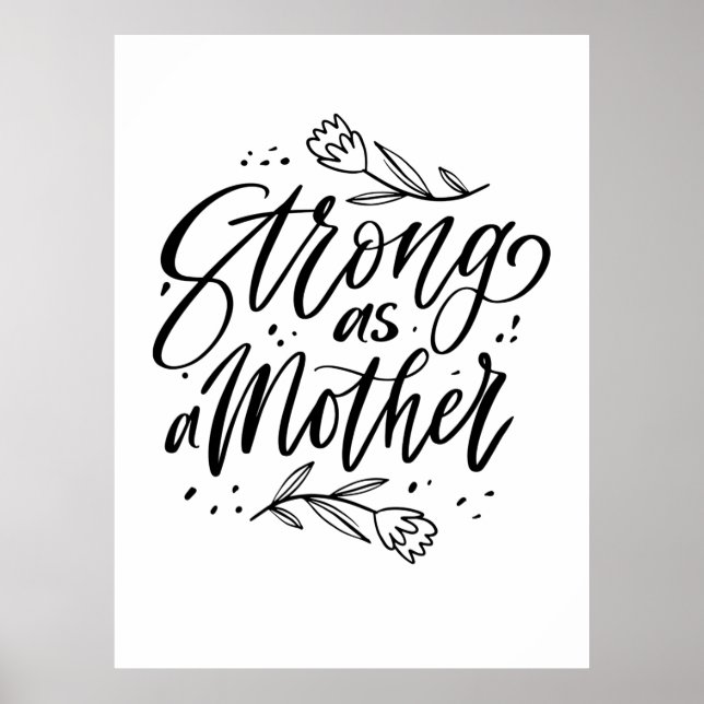 Affiche Forte Comme Mère (Devant)