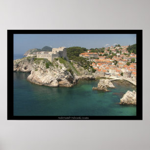 Affiche Forteresse Lovrijenac