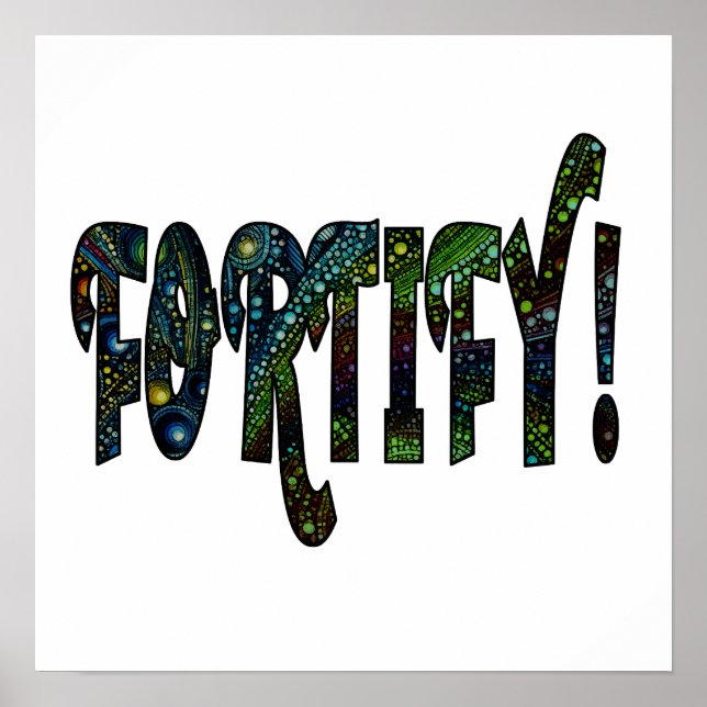 Affiche Fortifie ! (Devant)