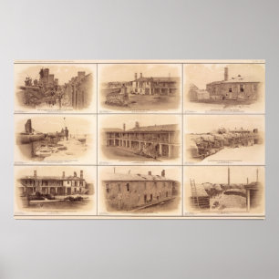 Affiche Forts Sumter & Moultrie