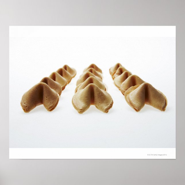 Affiche Fortune Cookies en trois lignes (Devant)