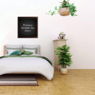 Affiche Fortune préfère l'affiche d'encouragement au charb