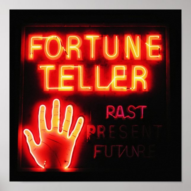 Affiche Fortune Teller - Présent et futur passé (Devant)
