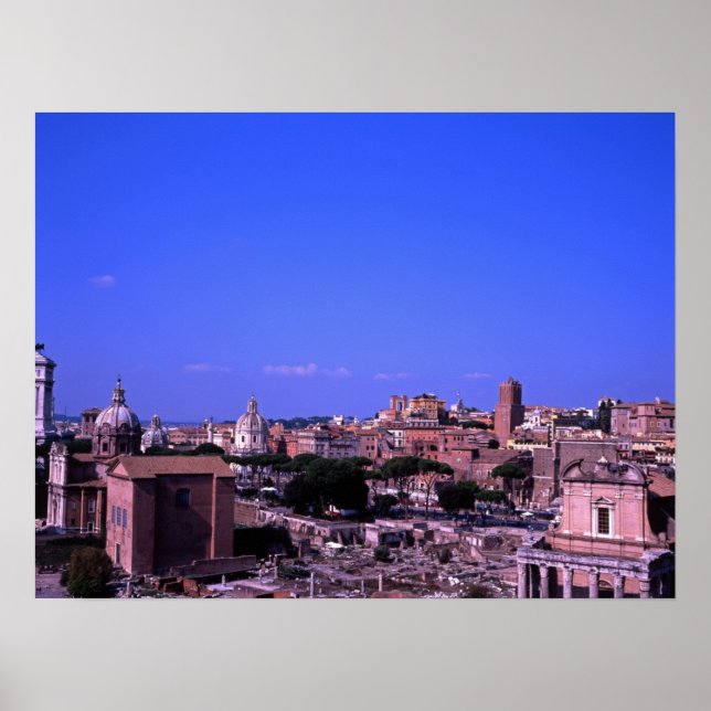 Affiche Forum Rome (Devant)